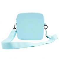 Sac à bandoulière en silicone transparent Chinfai, nouvelle mode estivale, pour la plage, les voyages, les clés et les accessoires