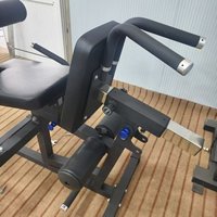 Machine professionnelle Dinuo pour extensions et curls des jambes - Appareil double fonction assis pour développer les quadriceps et les ischio-jambiers pour l'entraînement de force