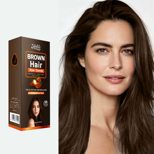 Crema Colorante Semi-Permanente per <span class=keywords><strong>Capelli</strong></span> Facile da Usare a Casa, con Estratti Vegetali Naturali, Lunga Durata, Colore Caffè Marrone Scuro, per Tutti i Tipi di <span class=keywords><strong>Capelli</strong></span> - Product Image 3