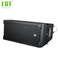 Système de sonorisation professionnel passif à double enceinte line array 10 pouces avec équipement de rigging robuste pour la location, les tournées, les lieux de spectacle, la musique en direct et les scènes.
