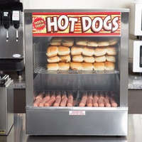 Machine de fabrication de hot-dog électrique commerciale, machine à vapeur pour hot-dog