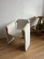 Chaises de salon en bois de luxe, style nordique, coussin moelleux, chaise ergonomique de détente, meubles de salon pour villa, hôtel