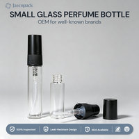 Botol Parfum Kosong Grosir Ukuran Kecil 3ml MOQ Rendah Bulat 10ml Spray 5ml Botol Kaca Parfum Mini