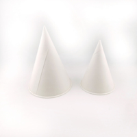 Gobelets en papier blanc jetables Gobelets en papier jetables pour distributeurs d'eau d'aéroport