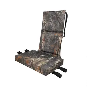 Hot Sale Tree Stand Seat Cushion with Foldable Adjustable Strap Camouflage Outdoor Camping Hunting Seat Cushion