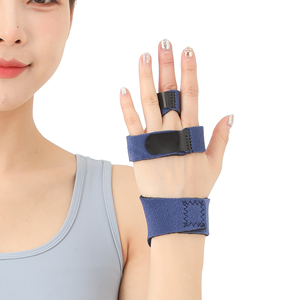 Có thể điều chỉnh bong gân đau y tế bảo vệ thiết bị biến dạng ngón tay Corrector nhôm nẹp Brace ngón tay hỗ trợ tay Áo nẹp - Product Image 2