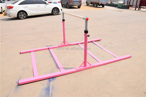 gimnasia <span class=keywords><strong>bar</strong></span> CE aprobado ajustable de gimnasia bares con fibra de vidrio carril y la pierna de la fábrica de China - Product Image 2