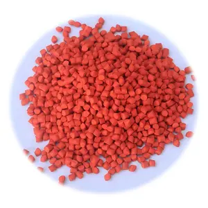 Pp/Pe Red Masterbatch Color Plastic Pellets For Injection Moulding