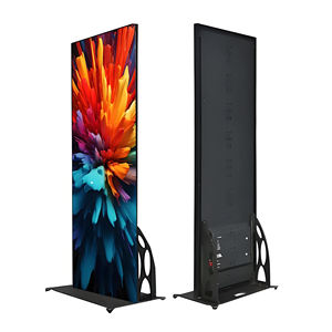 Présentoir de type porte en fer 80*200 bannière enroulable affiche de panneau d'affichage de <span class=keywords><strong>recrutement</strong></span> intérieur et extérieur - Product Image 1