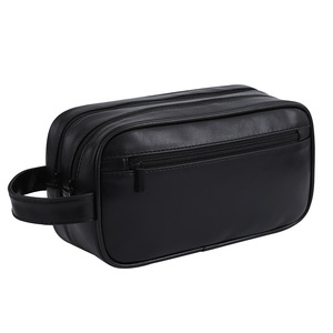 Sac de toilette portable pour homme, imperméable en PU, grande capacité, multifonctionnel, pour les voyages d'affaires - Product Image 5