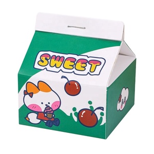Fruit Milk Box Shape Sticky Note Non-viscous Not easy to dirty Creative Pure colour