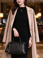 Sacs à main vintage pour femmes en cuir de vachette pleine fleur véritable, mode embossée, bandoulière, grande capacité, couleur patinée à la main, qualité supérieure