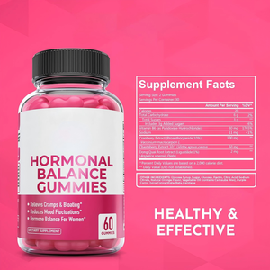 Probióticos para la <span class=keywords><strong>Menopausia</strong></span> en Mujeres Adultas, Alivio de los Brotes de Calor, Sudores Nocturnos, Equilibrio Hormonal <span class=keywords><strong>y</strong></span> del Estado de Ánimo, Gomitas (ODM/OEM) - Product Image 4