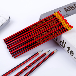 Pensil Kayu HB Bermerek dengan Set Penghapus, Cetak Kartun Promosi, Pensil Custom Cetak, Pensil Personalisasi - Product Image 3