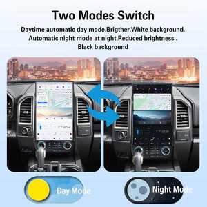 Écran tactile 17,2 pouces Android Auto GPS Navigation Autoradio CarPlay sans fil 8 Go + 128 Go pour Ford F150 F250 F450 Raptor 2015-2020 - Product Image 6