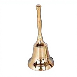 Timbre de mano de latón de calidad superior Venta al por mayor Timbres de llamada de alta demanda Alto gasto Royal Gold Bell Mejores precios - Product Image 1