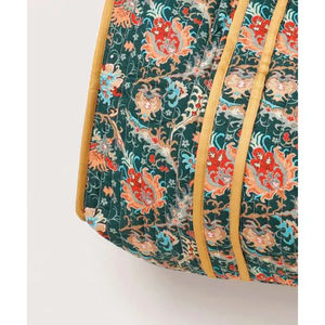 Bolso de mano acolchado de algodón estilo bohemio retro indio, ecológico, con cierre de cremallera personalizado, estampado, para otoño - Product Image 2