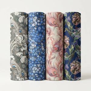Tissu imprimé 100 % coton en gros, popeline légère haute densité, impression numérique écologique pour collection de vêtements de boutique - Product Image 1