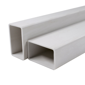 <span class=keywords><strong>Tubo</strong></span> Rectangular <span class=keywords><strong>de</strong></span> <span class=keywords><strong>PVC</strong></span> Plástico Blanco <span class=keywords><strong>de</strong></span> 83mm <span class=keywords><strong>de</strong></span> Ancho y 53mm <span class=keywords><strong>de</strong></span> Alto, <span class=keywords><strong>Precio</strong></span> Económico, Buena Calidad, Tubos Cuadrados <span class=keywords><strong>de</strong></span> <span class=keywords><strong>PVC</strong></span>, Plástico Extruido Personalizado - Product Image 1