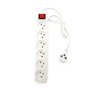 Power Strip With 6 Way Electrical Extension Socket Israel Extension Cord With Universal Power Extension Cord Socket