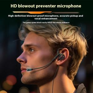 E-spor kulak içi G59 oyun kulaklığı tip-c arayüzü ve 2 In 1 mikrofon kablolu oyun kulaklıkları - Product Image 5