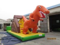 Toboggan gonflable avec obstacle pour l'activité de plein air Toboggan gonflable commercial Toboggan gonflable de 20 pieds