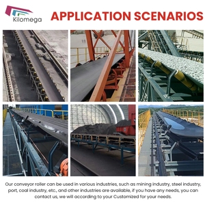 Nhà sản xuất thiết kế mới chất lượng tốt ổ đĩa ròng rọc vành đai băng tải tàu sân bay con lăn làm biếng băng tải con lăn - Product Image 5