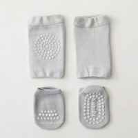 Chaussettes antidérapantes jetables en tricot pour bébé, respirantes et écologiques, en Spandex/Coton, pour nouveau-nés, filles et enfants unisexes