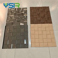 Panneaux acoustiques muraux modernes et durables en mosaïque, absorbants le son, en polyester