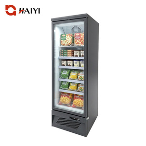 Congélateur vertical vitré pour supermarché, réfrigérateur commercial vertical pour la conservation de la viande - Product Image 1