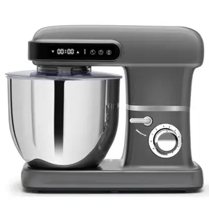 Mezclador de masa potente con soporte de control digital, mezclador de masa con gran capacidad, tazón S/S de 10L para Cocina