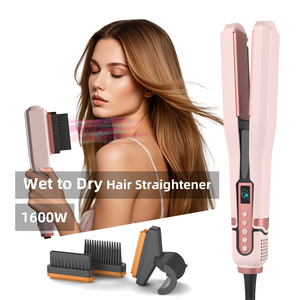 Wet to Dry ferro piatto Airstyler Set per la cura dei capelli e lo <span class=keywords><strong>Styling</strong></span> elettrodomestici flusso d'aria esterno ioni negativi piastra per capelli - Product Image 6