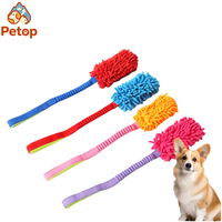 Jouet pour chien à poignée élastique, nouveau design, durable, interactif, pour nettoyer les dents, pour les jeux quotidiens des chiens