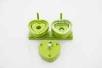 Moule à boutons en forme de cœur interchangeable, machine à fabriquer des boutons en plastique DIY, nouvelle pour un usage domestique