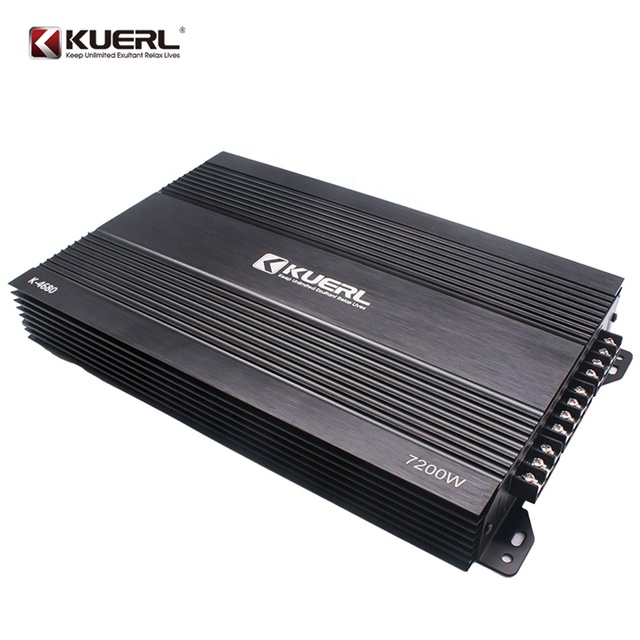 Kuer New Model Car Amplifier 4 Channels Class AB High Power 12V Car Audio Amplifier