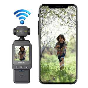 Mini caméra d'action numérique 2025 avec écran IPS 3,5 pouces, anti-tremblement, Wi-Fi, 4K HD CMOS, grand <span class=keywords><strong>angle</strong></span> 180°, vision nocturne, MicroSD, montre - Product Image 4