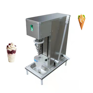 Yogurt Ice Cream Gelato Blending Mixer Machine Swirl Drill Frozen Fruits Ice Cream Blender Fresh Fruit Ice Cream Mixing Machine - Product Image 3