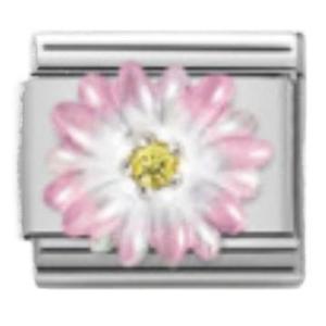 Bracelet modulaire en acier inoxydable italien, série rose, ensemble de breloques en forme de cœur, de lèvres et de nœud papillon, bijoux unisexes, cadeau - Product Image 2