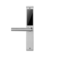 Cerradura Electrónica Europea Delgada para Hoteles con Software de Gestión Gratuito para PC, Ideal para Hoteles y Apartamentos de Lujo