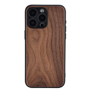 Fundas para Teléfono Móvil de Madera de Nogal, Cerezo y Bambú para <span class=keywords><strong>iPhone</strong></span> 17 16 15 14 13 12 11 Pro Max 16 Plus - Product Image 3