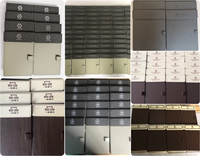 Pince magnétique pour bloc-notes A5 en cuir PU pour le menu du restaurant