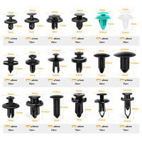 Nouvelle vente flash : Kit de 775 clips de fixation en plastique de haute qualité pour garniture de porte avant de voiture, type poussoir, avec outil de retrait QEEPEI