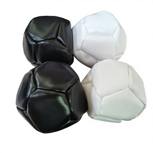 Set di 6 Palline <span class=keywords><strong>da</strong></span> <span class=keywords><strong>Bocce</strong></span> in Pelle PVC Personalizzate, <span class=keywords><strong>Gioco</strong></span> Sportivo <span class=keywords><strong>da</strong></span> Esterno Unisex, Palla <span class=keywords><strong>da</strong></span> Giocoleria per Bambini, Boccia Morbida - Product Image 3