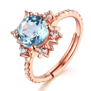 Rose Gold Jewelry High Quality Silver Jewelry Pink Jewelry Cheap Silver Rings