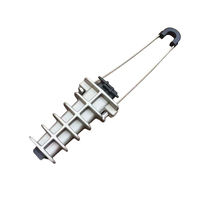 Accessoires de ligne aérienne JKTE personnalisés, pince de tension en alliage d'aluminium PAL, moulée en sable, certifiée ISO