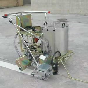 Machine de marquage routier autopropulsée à peinture plastique à froid de haute qualité pour la construction de chaussées - Product Image 1
