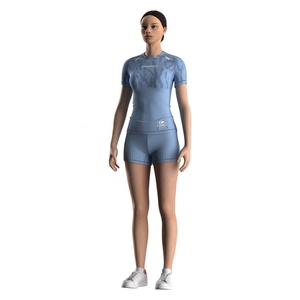 Camiseta de Compresión NO GI para Mujer, Diseño Individual, Elástica en 4 Direcciones y Anti-Rasguños, Perfecta para Entrenamiento de Artes Marciales - Product Image 2