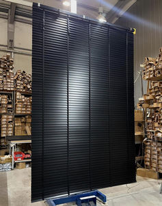 Ofis penceresi için motorlu akıllı ahşap jaluzileri ve ahşap jaluzileri ölçmek için lüks - Product Image 1