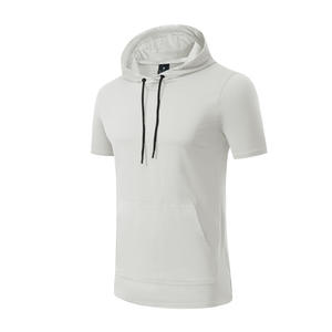 Camiseta con Capucha Personalizada para Hombre, de Secado Rápido, para Senderismo, Gimnasio, Verano, Transpirable, para Actividades al Aire Libre, Entrenamiento Físico y Deportes - Product Image 3