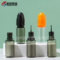 Flacon compte-gouttes en plastique PET 10mL pour eau liquide vide nouveau flacon à presser